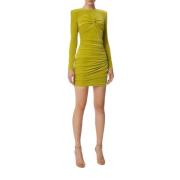 Basis Jurk Elisabetta Franchi , Green , Dames