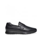 Loafers Frau , Black , Heren