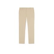 Slim-fit Gabardine Broek Dondup , Beige , Heren