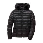 Korte Mead Fur Jas RefrigiWear , Black , Dames