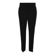 Satijnen korte broek met zakdetail Liu Jo , Black , Dames