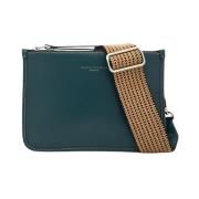 Groene Crossbody Tas met Drie Compartimenten Gianni Chiarini , Green ,...