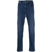 Slim Fit Michelangelo Jeans Tramarossa , Blue , Heren