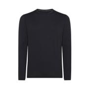 Zwarte Oxford Sweater LS Shirty RRD , Black , Heren
