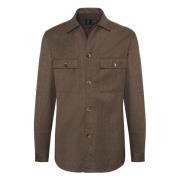 Casual Shirts Boggi Milano , Beige , Heren