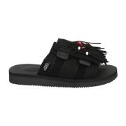 Franjesandalen Suicoke , Black , Heren