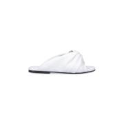 Witte Slider Sandalen voor Dames JW Anderson , White , Dames