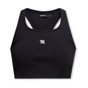 Ribbed top Misbhv , Black , Dames