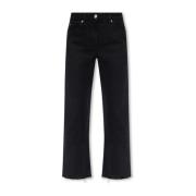 Bootcut Jeans met Hoge Taille `Briol` IRO , Black , Dames