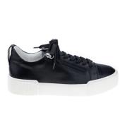 Klassieke leren sneakers Högl , Black , Dames