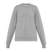 Sweatshirt met logo Ami Paris , Gray , Dames