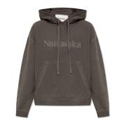‘Ever’ hoodie met logo Nanushka , Gray , Dames