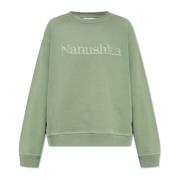 ‘Mart’ sweatshirt met logo Nanushka , Green , Dames
