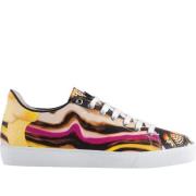 Glammy Leren Roze Sneakers Högl , Multicolor , Dames