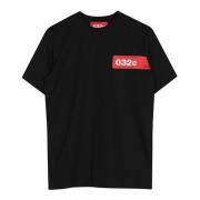 T-Shirts 032c , Black , Heren