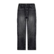 Jeans met vintage-effect Amiri , Gray , Heren