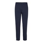 Stijlvolle Basisbroek met Ritsdetails Masai , Blue , Dames