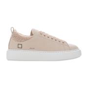 Sfera Teddy Vetersneakers D.a.t.e. , Beige , Dames