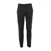 Slim Fit Technische Stoffen Broek RRD , Black , Heren