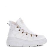 Witte Winter Sneakers Casadei , White , Dames