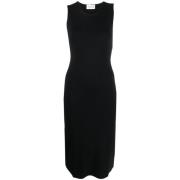 Midi Dresses P.a.r.o.s.h. , Black , Dames