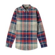Trim Check Overhemd Portuguese Flannel , Multicolor , Heren