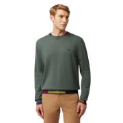 Heren Multicolor Crewneck Sweater Harmont & Blaine , Green , Heren