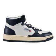 Leren Sneakers Aummwb04 Autry , White , Heren