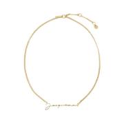 Elegante Messing Ketting Jacquemus , Yellow , Dames