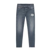 Slim-fit Grijze Jeans Dondup , Blue , Heren