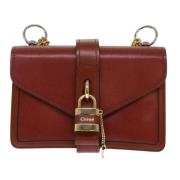 Pre-owned Leather shoulder-bags Chloé Pre-owned , Brown , Dames