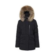 Wilma Down Jacket Hollies , Black , Dames