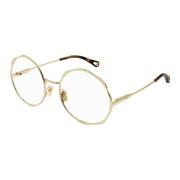 Metalen optische bril voor dames Chloé , Yellow , Unisex