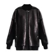 Bomberjack met pailletten Rick Owens , Black , Dames