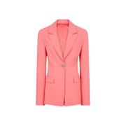 Blauwe Zandloper Blazer The Attico , Pink , Dames