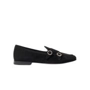 Zwarte Strass Loafer Scarosso , Black , Heren