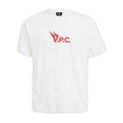 T-shirts A.p.c. , White , Heren