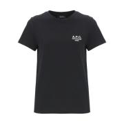 T-Shirts A.p.c. , Black , Dames