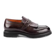 Loafers Santoni , Brown , Heren