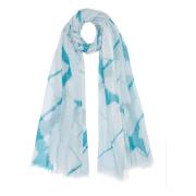 Heldere blauwe sjaals van Faliero Sarti Faliero Sarti , Blue , Dames