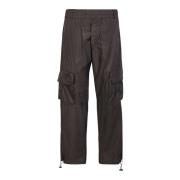 Straight Trousers 44 Label Group , Brown , Heren