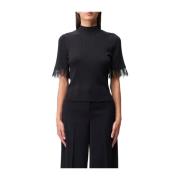 Zwarte Sweaters Set Twinset , Black , Dames