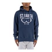 St Barth Ski Sweatshirt MC2 Saint Barth , Blue , Heren