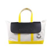 Gele Tote Bag Moncler , Yellow , Dames