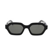 Stijlvolle zwarte zonnebril Retrosuperfuture , Black , Unisex