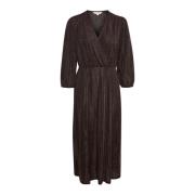 Maxi Jurk Part Two , Brown , Dames