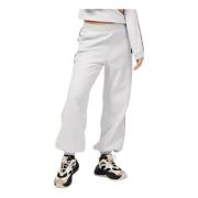 Witte sweatpants met elastische taille en enkels Emporio Armani EA7 , ...