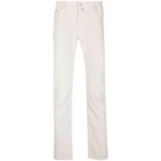 Handgemaakte Bard Corduroy Broek Jacob Cohën , White , Heren