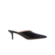 Stijlvolle Slip-On Hak Muiltje Scarosso , Black , Dames