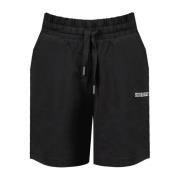 Hoge Taille Shorts Silvian Heach , Black , Dames